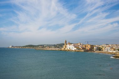 Sitges, Katalonya, İspanya'nın plajları