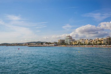 Akdeniz manzaralı, Sitges kıyı
