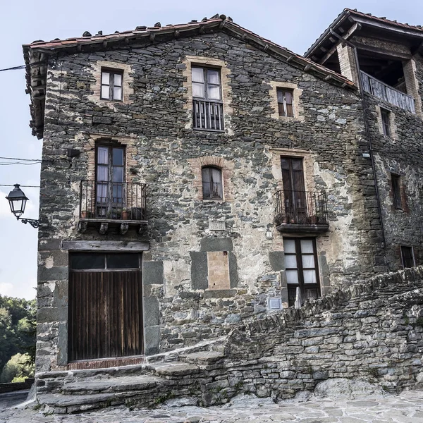 Rupit i Pruit - Medieval Catalan village — Stock Photo, Image