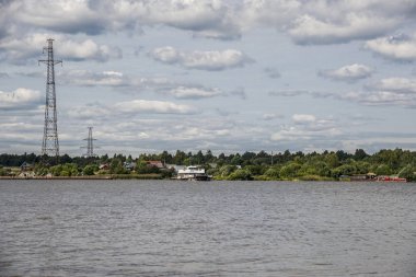 Vologda bölgesi, Rusya'nın Sheksninsky ilçede Sheksna rezervuar