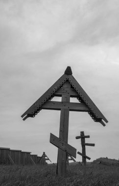 Eski mezarlık, Kizhi, Rusya Federasyonu