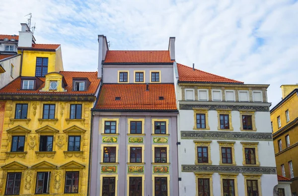 Eski kasaba meydanında Varşova. Polonya 