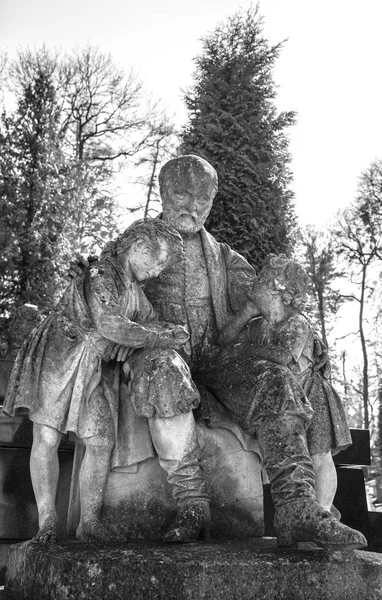 Cementerio de Lychakiv, Lviv, Ucrania — Foto de Stock