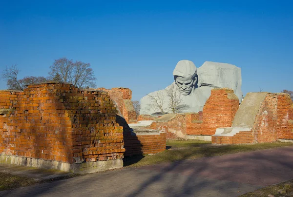 Главный памятник мемориала Брестской крепости — стоковое фото