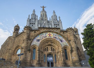 İspanya Barcelona'da İsa'nın kutsal kalbi Kilisesi