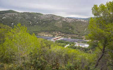 İspanya 'daki Yeni Otoban Manzarası
