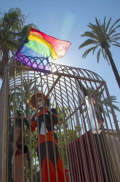 Orgulho gay Sitges 2017 — Fotografia de Stock