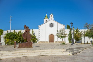 SITGES, CATALONIA, SPAIN - JUNE 05, 2017: Ermita de Sant Sebastia
