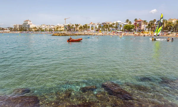 Vista de la ciudad de Sitges —  Fotos de Stock