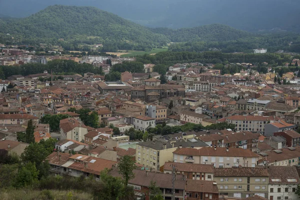 Manzara Olot, Girona, İspanya