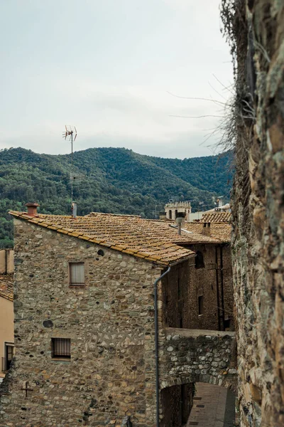 Alte Katalanische Stadt Besalu Spanien — Stockfoto