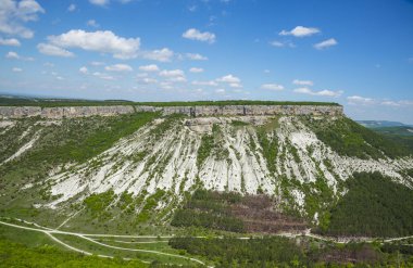 Besh Kosh, Crimea. Chufut-Kale Görünümü