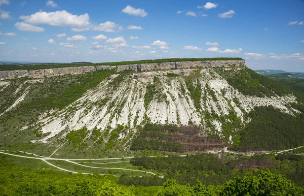 Blick vom Chufut-kale — Stockfoto