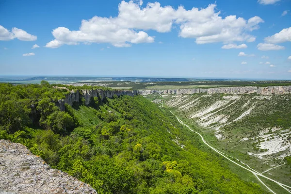 Chufut-Kale üstten görüntülemek