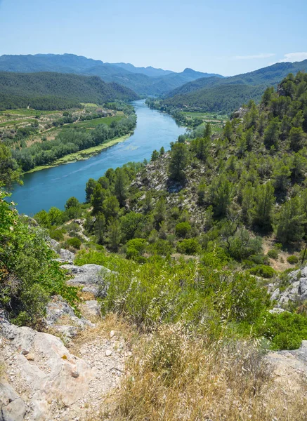 Río Ebro Miravet España —  Fotos de Stock