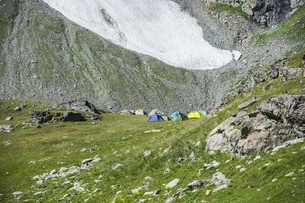 Living Camp Mountains — Stock Photo, Image