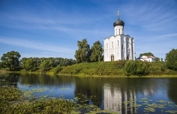 Bogoljubovo Vladimir Region Rusko Srpna 2015 Kostel Přímluvu Panny Marie — Stock fotografie