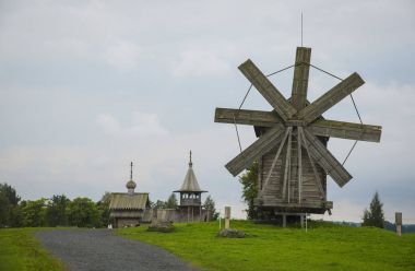 Kizhi Pogost Kizhi Adası, Rusya tarihi bir sitedir