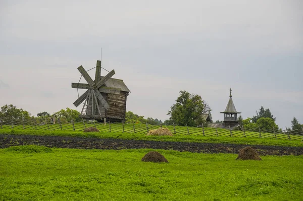 Kizhi Pogost Historical Site Dating 17Th Century Kizhi Island Russia — Stock Photo, Image