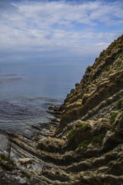 Karadeniz sahilinde dik Kiseleva yar