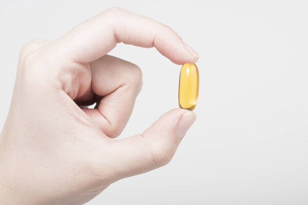 One capsule of fish oil