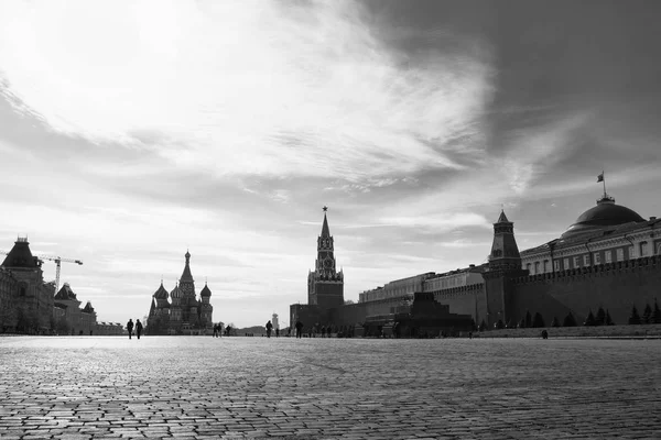 Aziz Basil Katedrali Kızıl Meydan Moscow City Rusya Kremlin — Stok fotoğraf