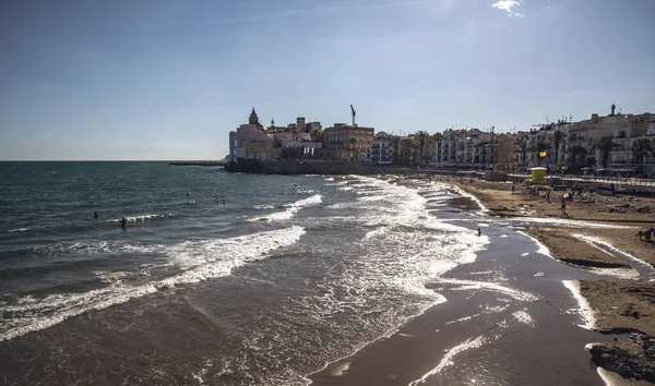 Ciudad Sitges Cataluña España —  Fotos de Stock