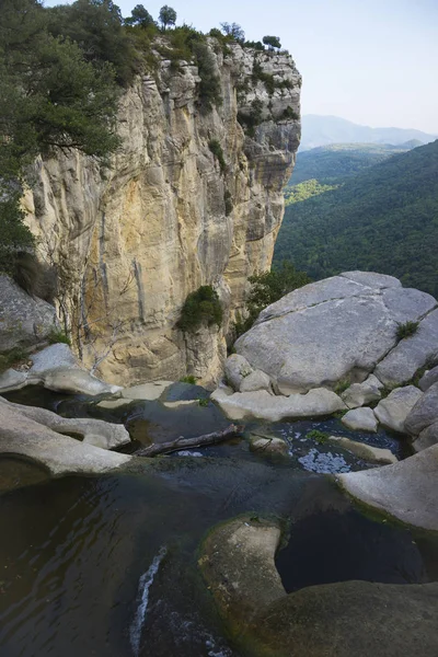 Waterfall Salt Sallent Catalonia Spain — Stock Photo, Image