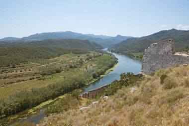 Ebro Nehri, Miravet, İspanya