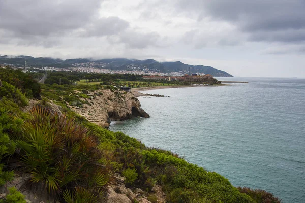 Côte de la mer Méditerranée, Espagne — Photo