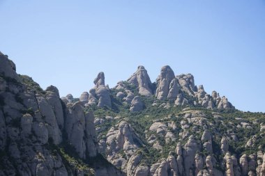 Montserrat, Katalonya, İspanya dağ