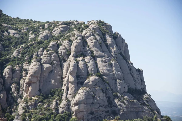 Montserrat, Katalonya, İspanya dağ — Stok fotoğraf