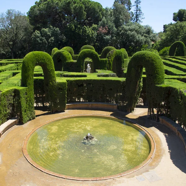 바르셀로나 의 Parc del Laberint dHorta — 스톡 사진