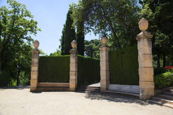 Labyrint Parc Parc Del Laberint Horta – stockfoto