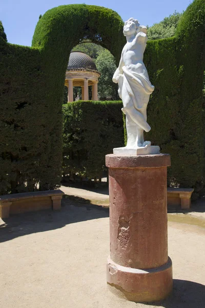 Sculpture Parc Del Laberint Horta Barcelone — Photo