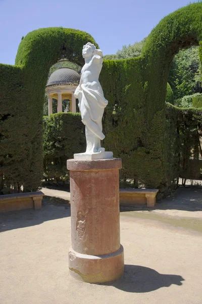 Sculpture au Parc del Laberint d'Horta, Barcelone — Photo