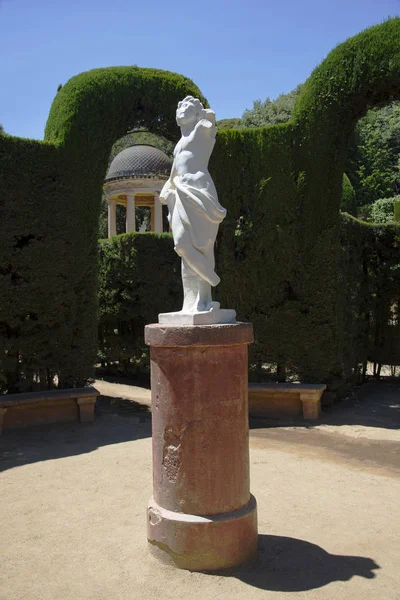 Sculpture au Parc del Laberint d'Horta, Barcelone — Photo