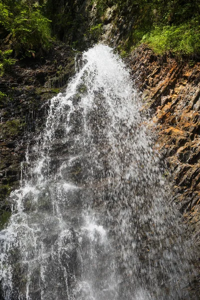 Great Waterfall Carpathian Mountains — Stock Photo, Image