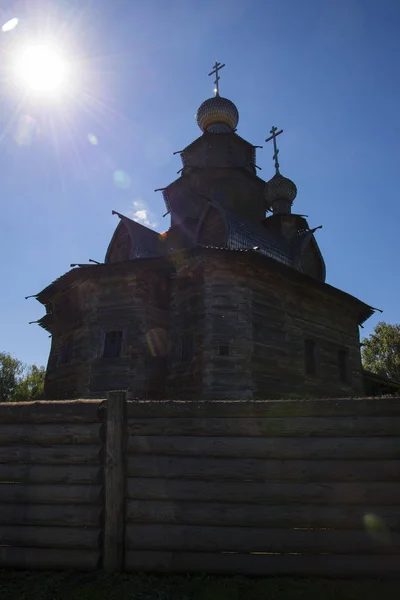 Wooden Church Suzdal Golden Ring Russia — Stock Photo, Image