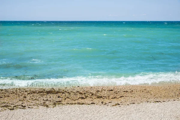 Azure Sea Sunny Summer Day — Stock Photo, Image