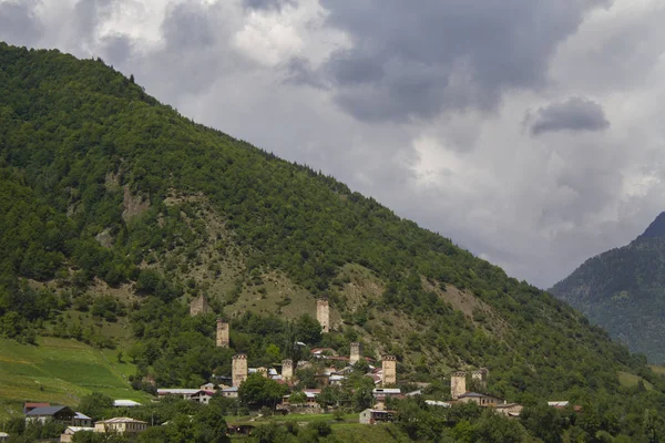 Upper Svaneti, Geórgia — Fotografia de Stock