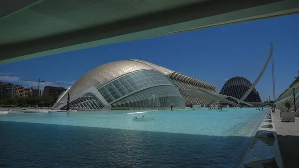 Ciudad de las Artes y las Ciencias, Valencia — Foto de Stock