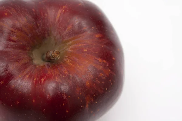 Manzana roja, vista superior — Foto de Stock