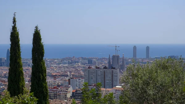 Město Barcelona, Španělsko — Stock fotografie