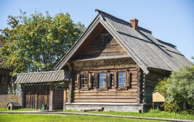Rusya 'da Suzdal' ın ahşap mimarisi