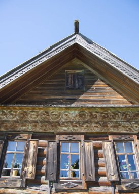 Suzdal, Rusya Federasyonu 'ndaki eski kır evi.