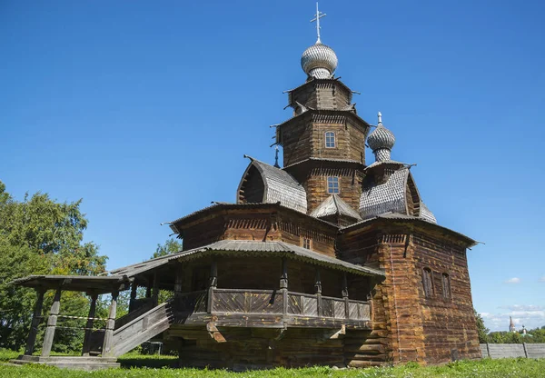 Architecture en bois de la Russie — Photo