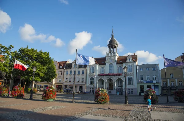 Town Hall in the Wejherowo — Stock Photo, Image