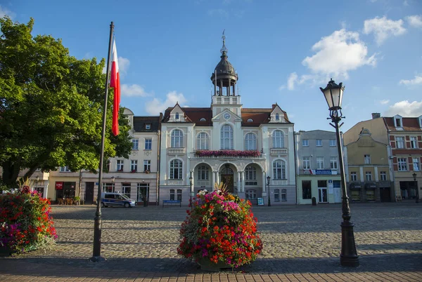 Town Hall in the Wejherowo — Stock Photo, Image