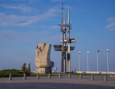 Gdynia, Polonya 'da Kosciuszko gezinti güvertesi